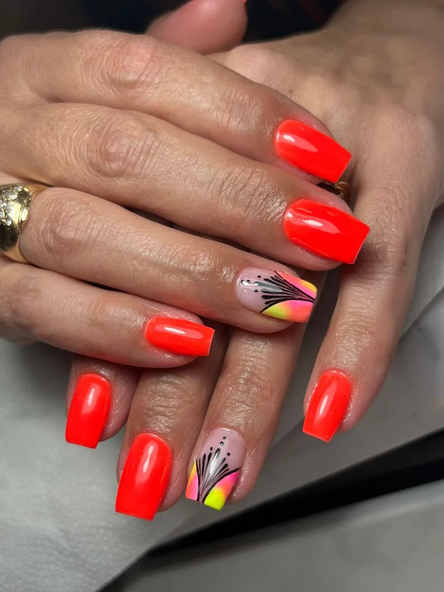 Perfect red polish
